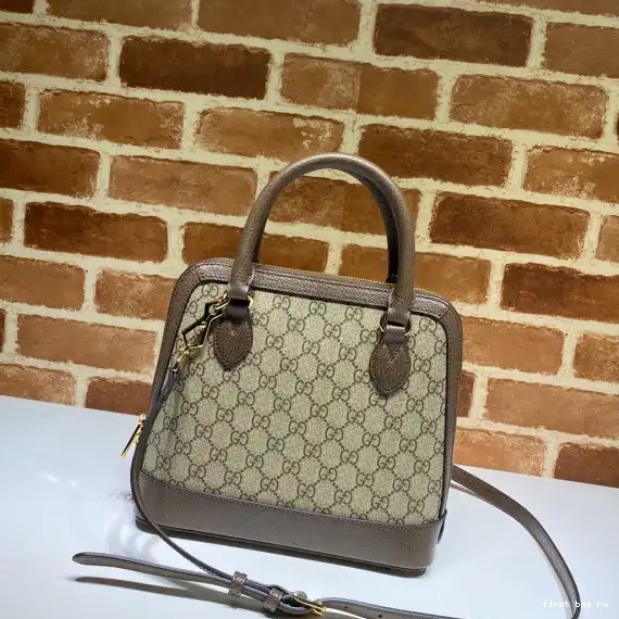 First bag ru GUCCI small 1955 bag top handle Horsebit 0501